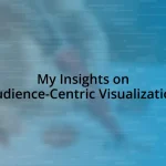 My Insights on Audience-Centric Visualization